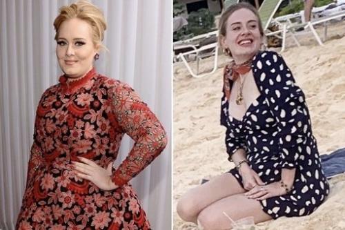 Адель так похудела а тебе она какой больше нравится? 04