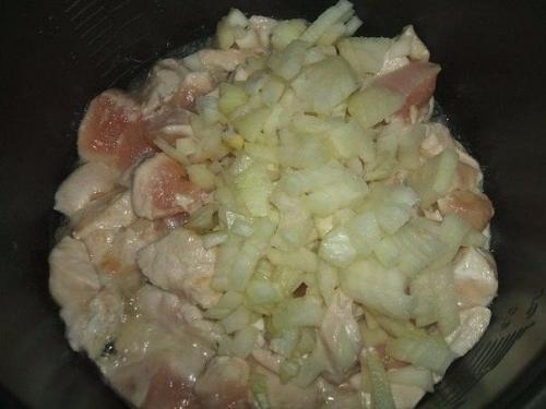 Чахохбили из курицы в мультиварке. 02 Чахохбили из курицы в мультиварке. 02