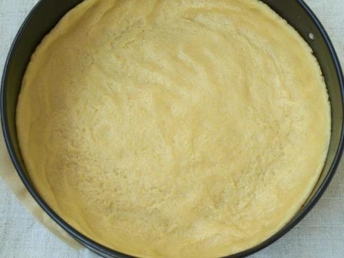 Рецепт песочного пирога с вишней. 03