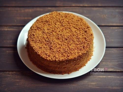 Вкусный и многим полюбившийся торт Рыжик.