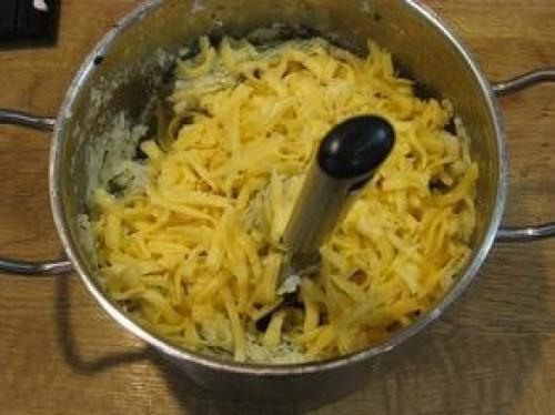 Картофельная запеканка с мясом. 05