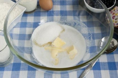 Маффины с черникой. 02 Маффины с черникой. 02