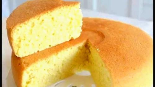 Воздушный бисквит.  Ингредиенты: 01