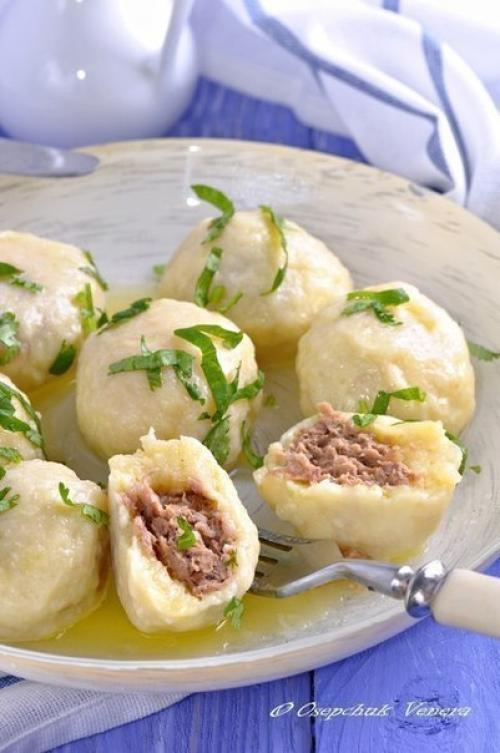 Картофельно - сырные ньокки, фаршированные мясом. 06 Картофельно - сырные ньокки, фаршированные мясом. 06