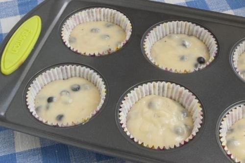 Маффины с черникой. 07 Маффины с черникой. 07