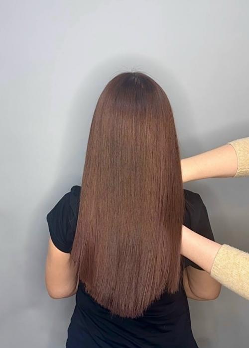 Ищу модель:  Кератиновое выпрямление, ботокс и уход волос. 01