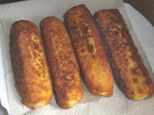 Сосиски в картошке. Ингредиенты: 04