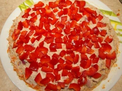 Салат Сугроб.   Ингредиенты. 02