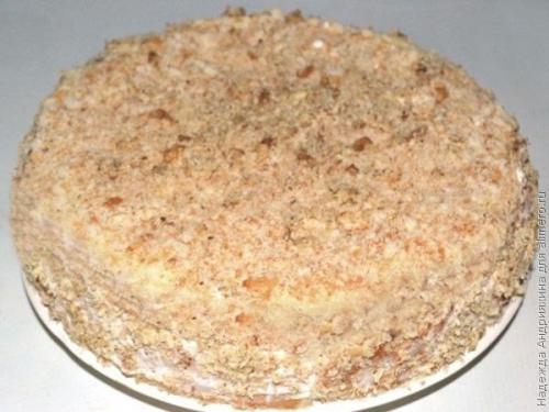 Торт с бананами. 07