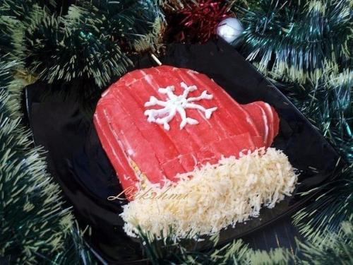 Салат Варежка Деда Мороза? Салат Варежка Деда Мороза?