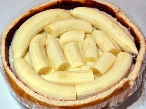 Торт с бананами. 04