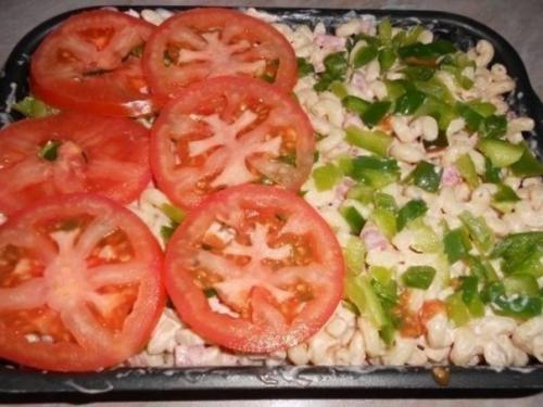 Мы готовим пикантные макароны в духовке. 04