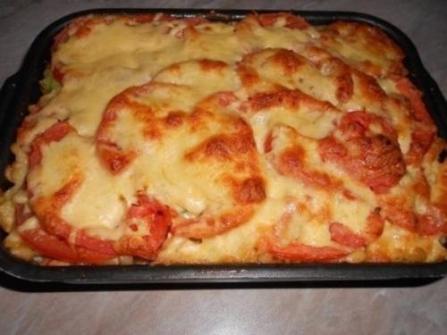 Мы готовим пикантные макароны в духовке.