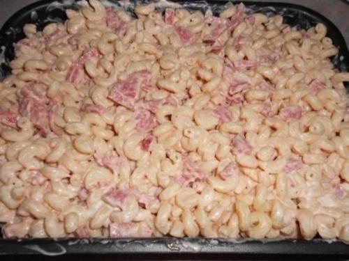 Мы готовим пикантные макароны в духовке. 03