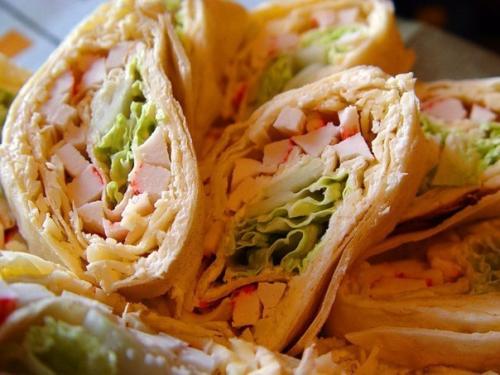 10 начинок для лавашных рулетов. 02