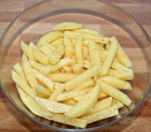 Картофель фри без масла. 04