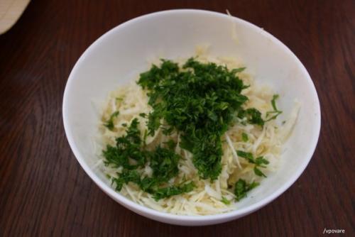 Салат с печенью.

