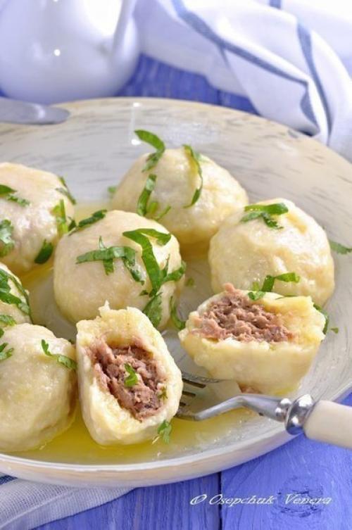 Картофельно - сырные ньокки, фаршированные мясом. 07 Картофельно - сырные ньокки, фаршированные мясом. 07