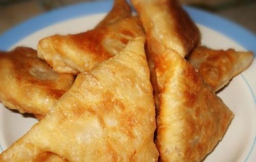 Слоёная самса с мясом. Слоёная самса с мясом.