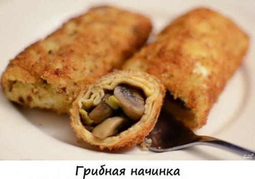 ? 11. Самых аппетитных начинок для блинчиков.