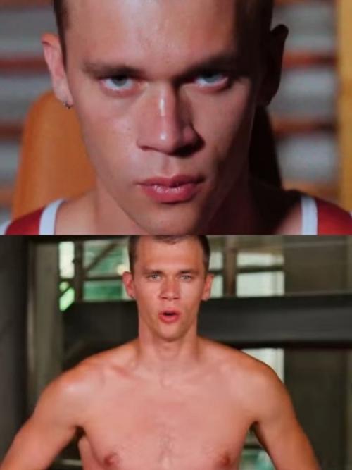 Клара галле и русский актёр Глеб амбросимов на первых кадрах Олимпо. 02