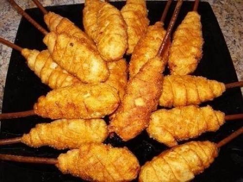 Горячая закуска Ложные Куриные Ножки. 04 Горячая закуска Ложные Куриные Ножки. 04