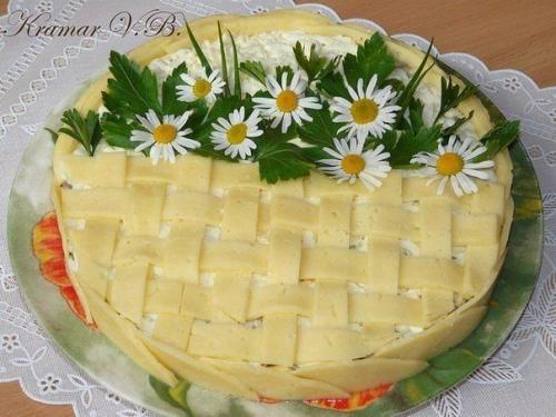 Салат Цветочная Корзина.