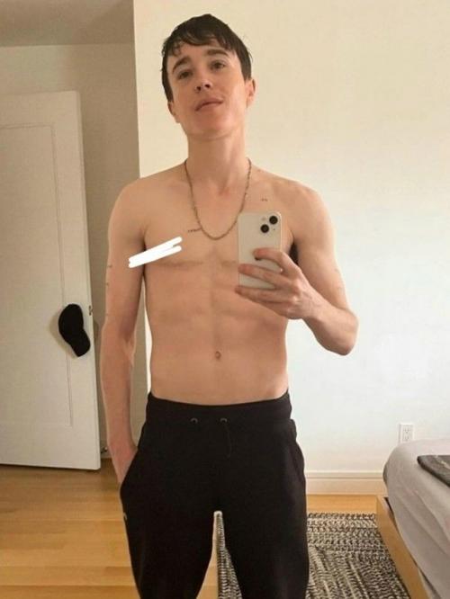 Актриса Эллен Пейдж, которая сменила пол с женского на мужской, поделилась, что причиной операции стали внутренние голоса. 02