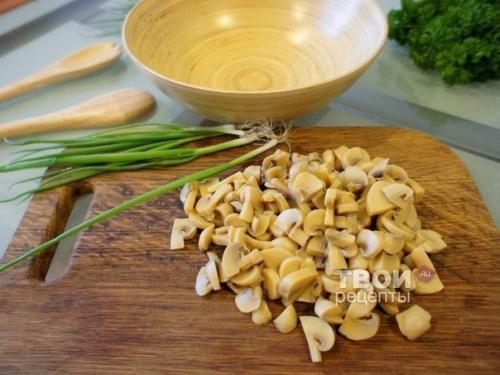 Итальянский салат.   Ингредиенты: 02