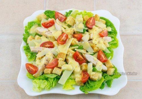 Салат Цезарь с курицей? 06