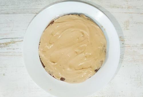 Медовый торт одним коржом. 04