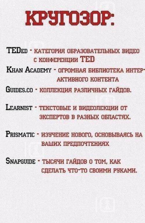 Список самых популярных сайтов для развития кругозора! 04