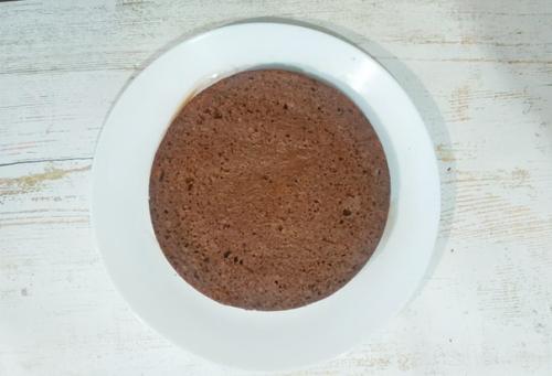 Медовый торт одним коржом. 03