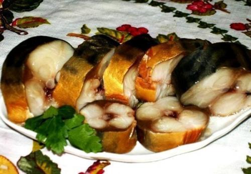 Скумбрия за 3 минуты. 

