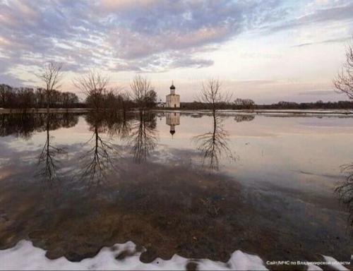 Вода уходит, но контроль остаётся во владимирской области.

