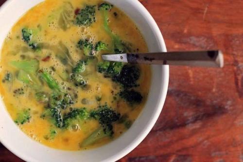 Омлет с брокколи на завтрак. 02 Омлет с брокколи на завтрак. 02