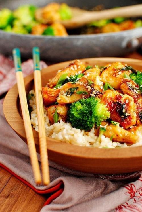 Курица в азиатском стиле с кунжутом? 04 Курица в азиатском стиле с кунжутом? 04