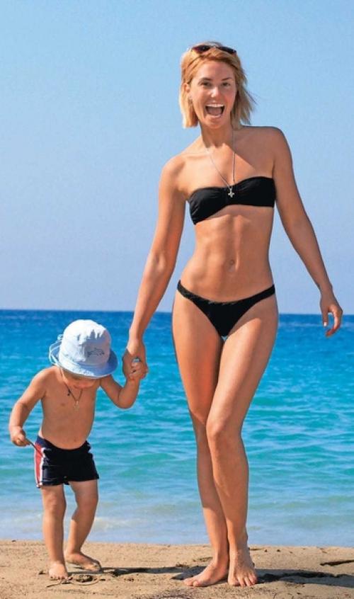 Агата муцениеце - у нее уже двое деток!