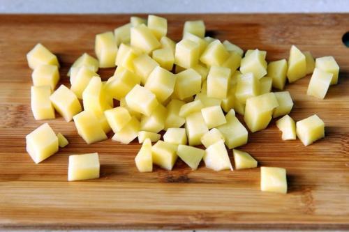 Сырный суп на грибном бульоне. 03