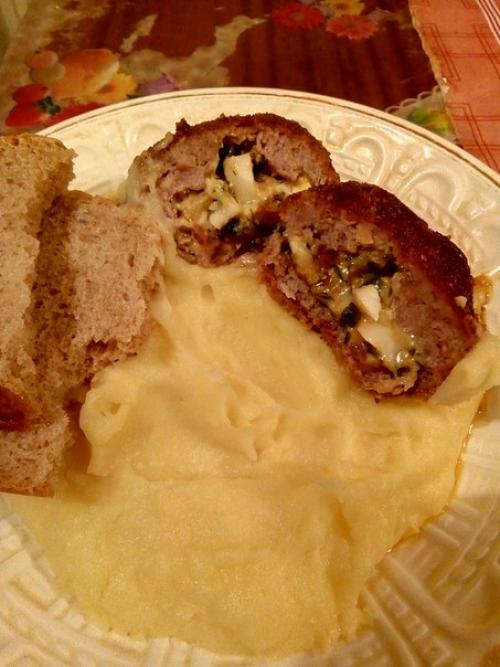 Зразы с яйцом и сыром. 08 Зразы с яйцом и сыром. 08