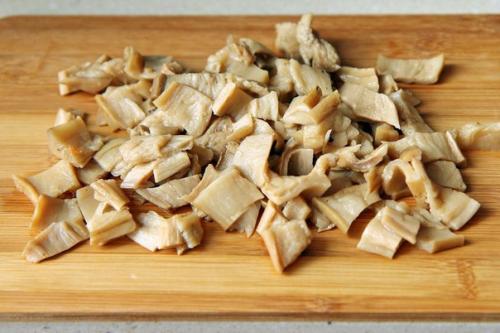 Сырный суп на грибном бульоне. 05