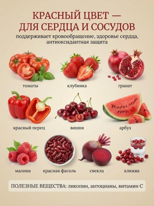 В том случае, если в вашей тарелке только один цвет - организм недополучает важные витамины.
