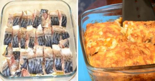 Скумбрия, запеченная с картошечкой в духовке. 04 Скумбрия, запеченная с картошечкой в духовке. 04