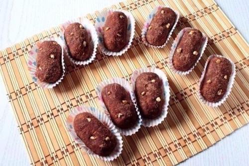 Пирожное Картошка из печенья? 06