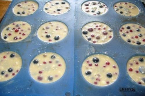 Маффины на Кефире со Смородинойчудо - ягода. 04 Маффины на Кефире со Смородинойчудо - ягода. 04