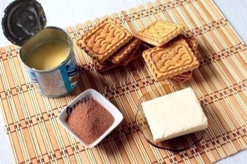 Пирожное Картошка из печенья? 01