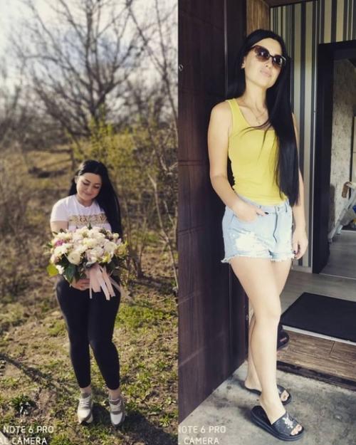 Девушка по имени Анна похудела на 30 кг! 02