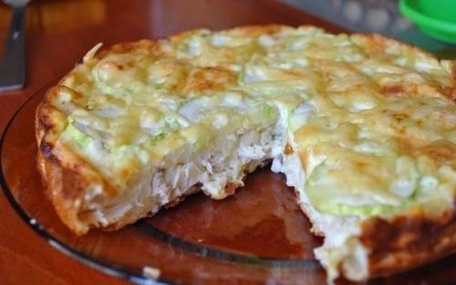 Лёгкий куриный пирог. Лёгкий куриный пирог.