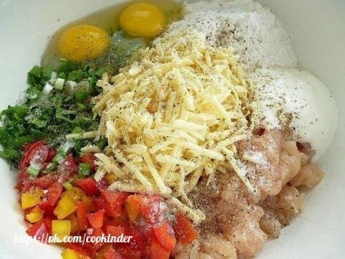 Котлетки из куриного Филе и овощей для стройняшек. 01 Котлетки из куриного Филе и овощей для стройняшек. 01