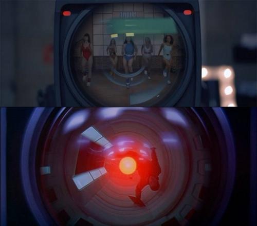 Отсылки в фильме Субстанция к культовым шедеврам стэнли кубрика. 04